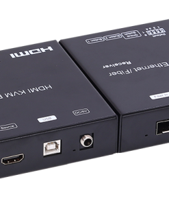 Alternative view of KCE812RK3 - 4K HDMI + USB KVM Extender over IP / Fiber