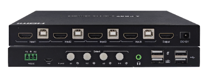 KM84HK6P - HDMI KVM SWITXH 1X4