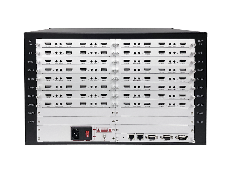 AMC4P-3232V - VIDEO WALL CONTROLLER with SEAMLESS – AMC4 Series 32 x 32 QUATRO VISION – 4K@30Hz Video Wall - Ảnh 3