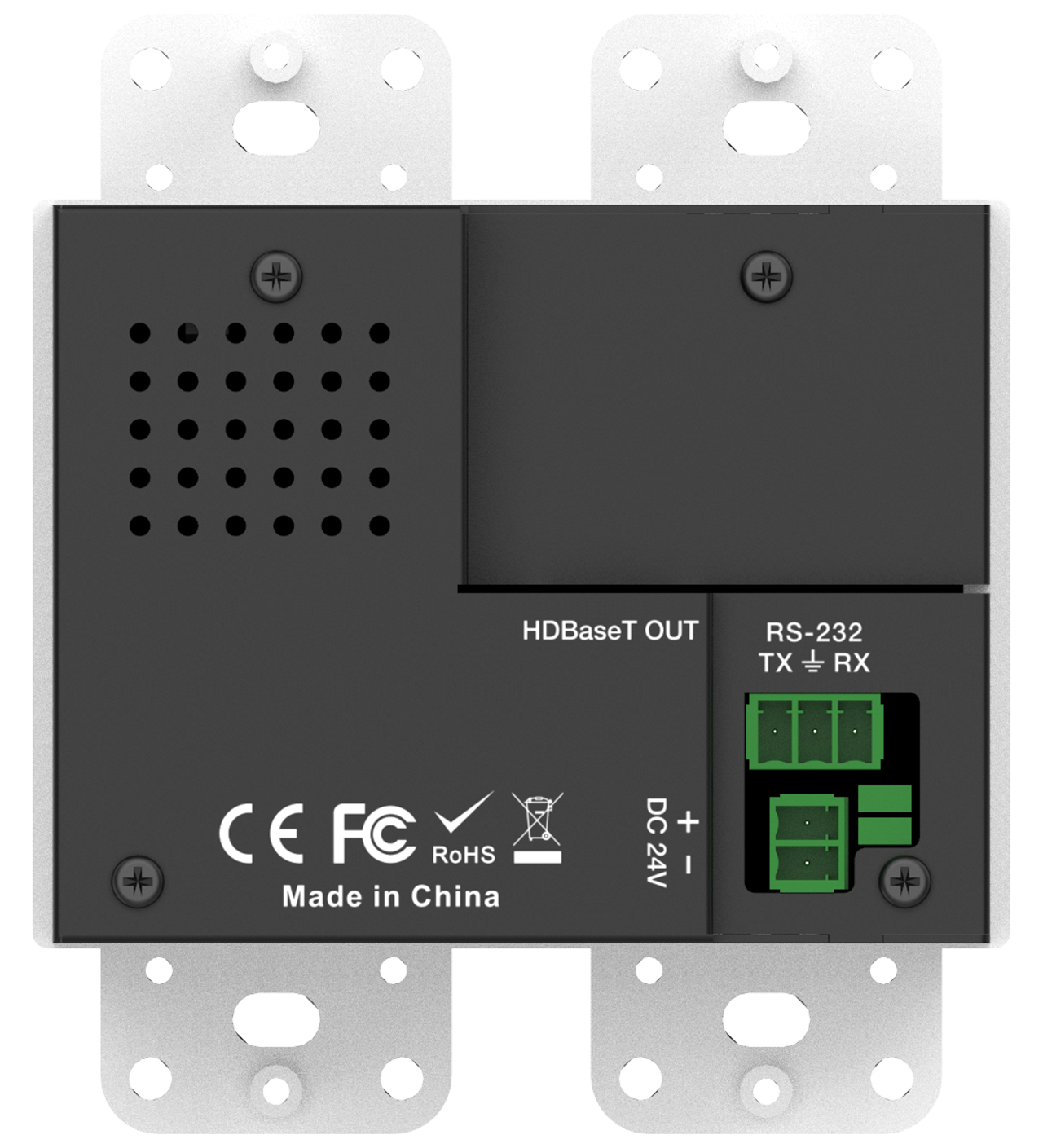 AHVE-WHA100- 18Gbps HDBase-T HDMI Extender Wallplate - Ảnh 2