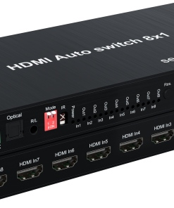 Alternative view of ASVS-H0801K3-8×1 HDMI Switch with Seamless